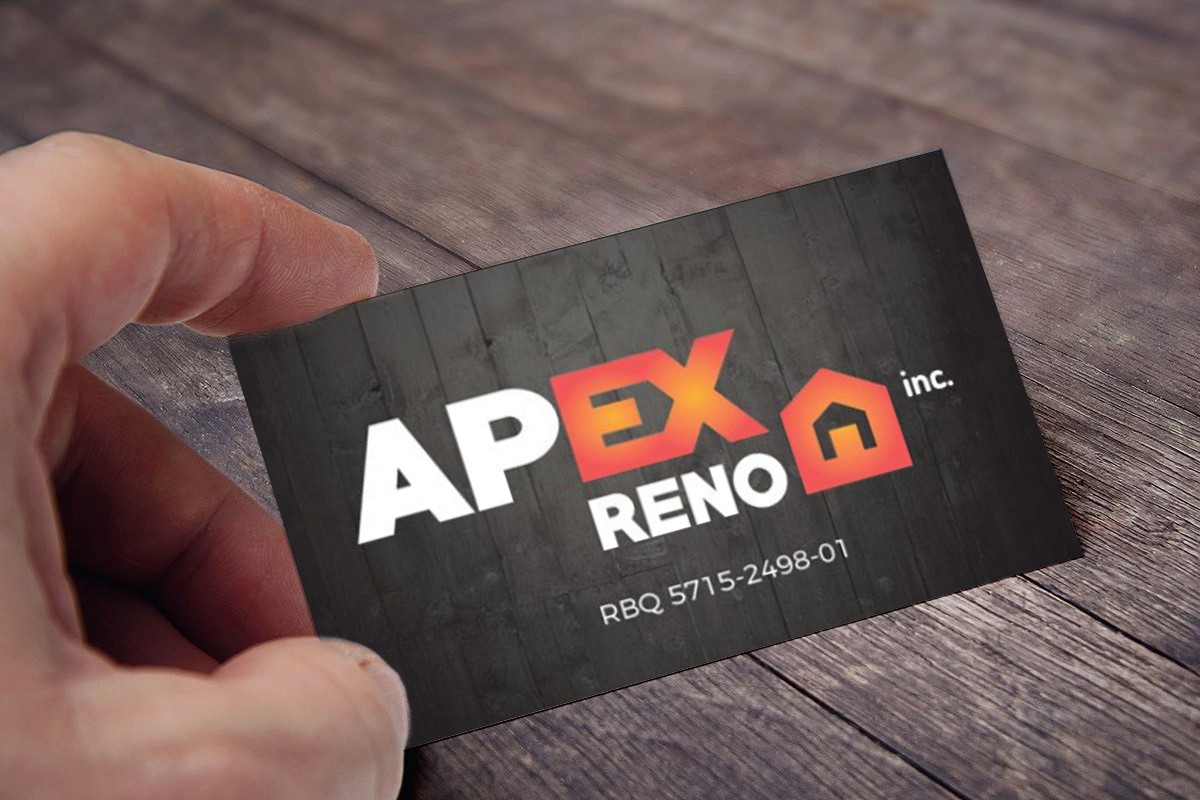 Apex Reno Business Card Design by Progressive Web Solutions