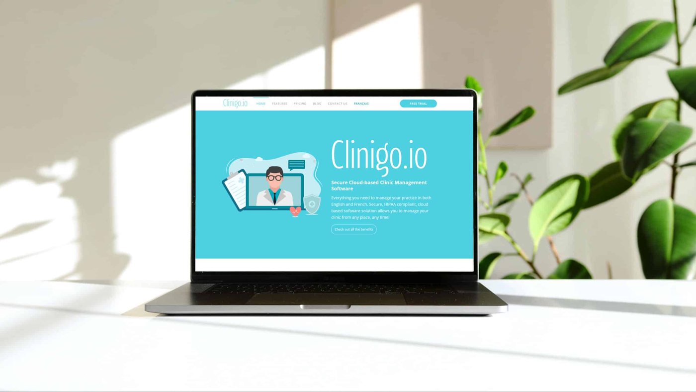 Clinigo.io SaaS WordPress Website