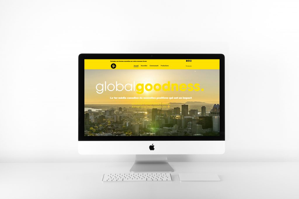 Site web GlobalGoodness