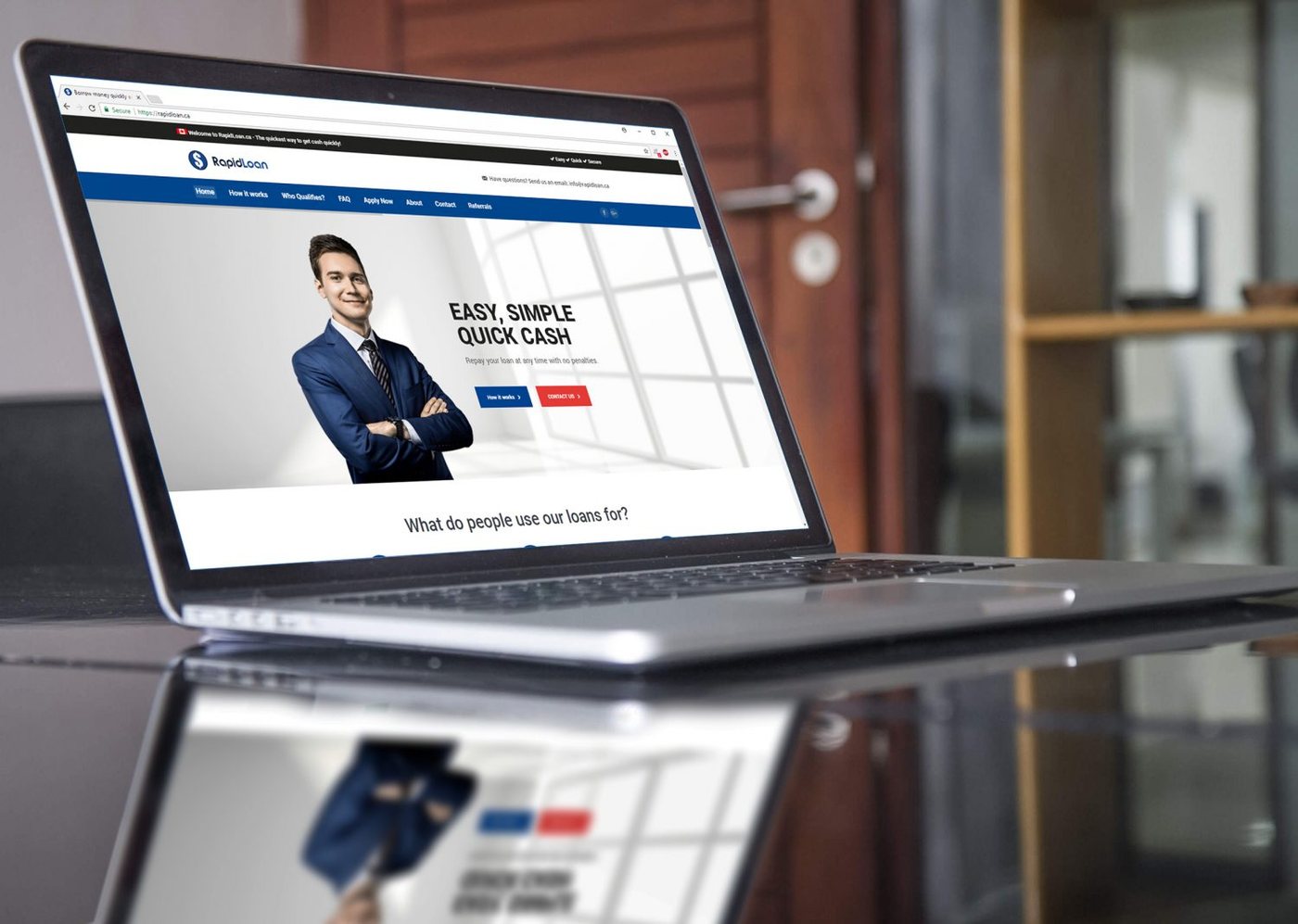 RapidLoan.ca Website & Control Panel by Progressive Web Solutions