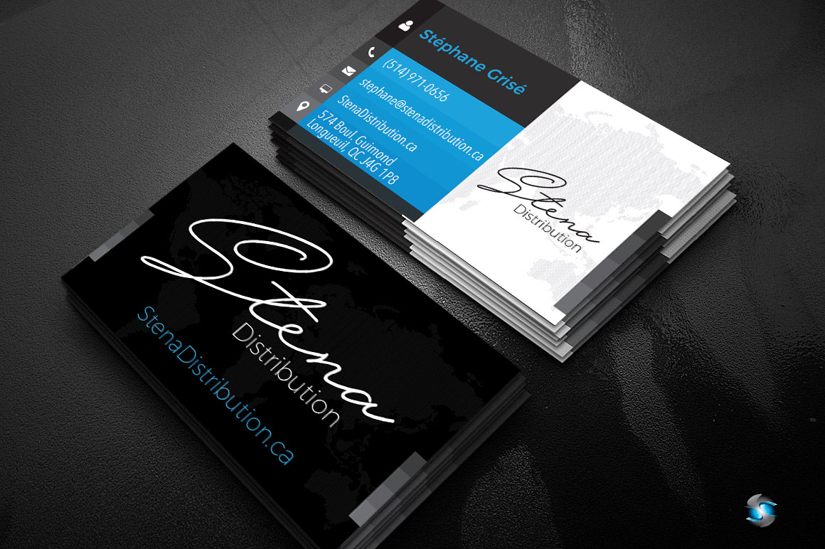 Business Cards for Stena Distribution