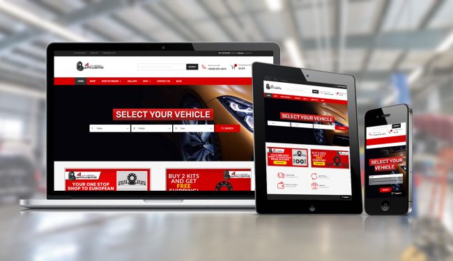 4WheelSpacers.com E-commerce Website