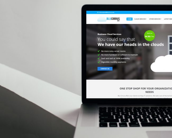 BluCirrus Website