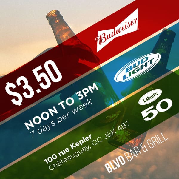 Afternoon Happy Hour Beer Promo Facebook Image