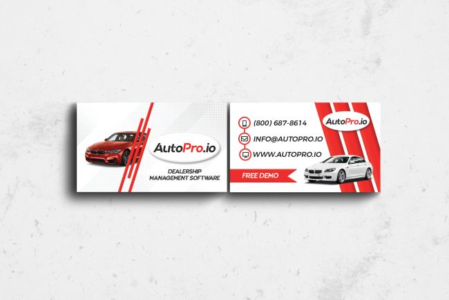 Business Card Design AutoPro.io