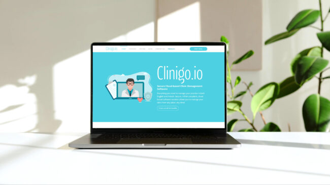 Clinigo.io SaaS WordPress Website
