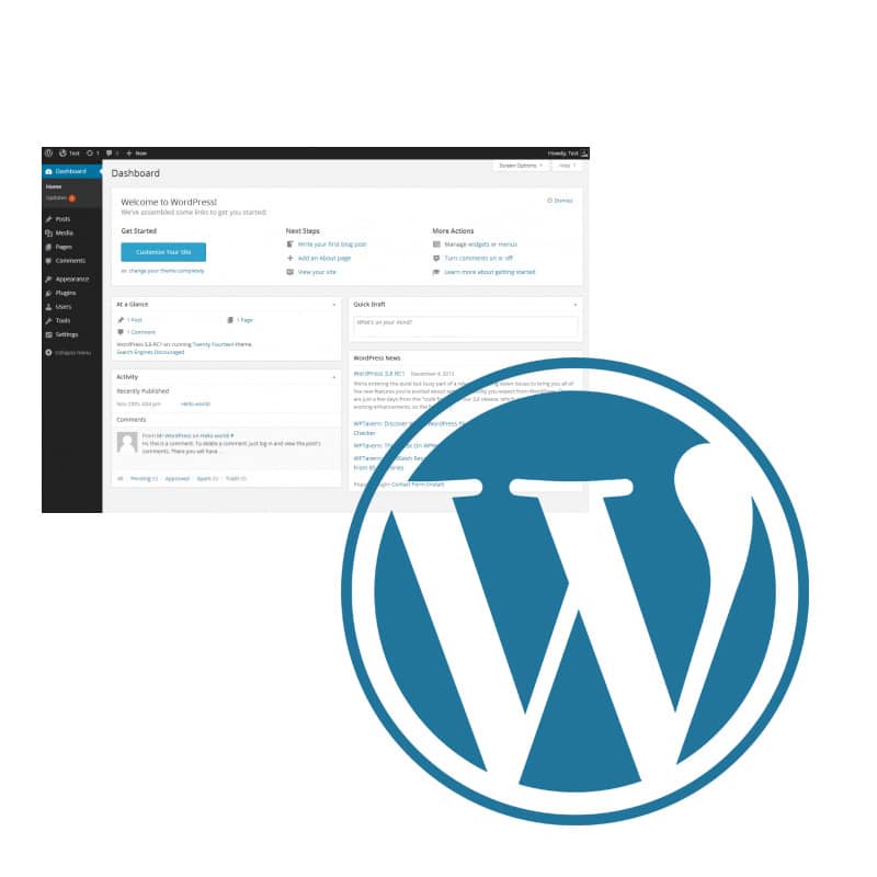 A WordPress website built around your business